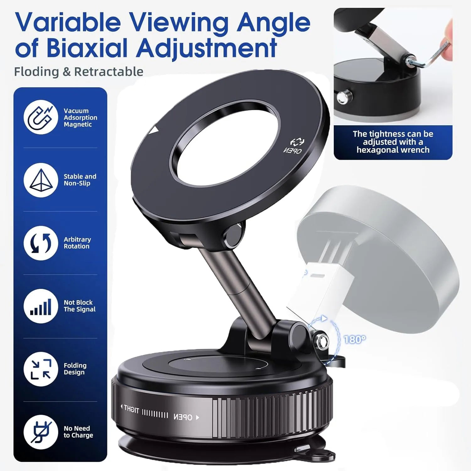 Magnetic 360° Phone Holder